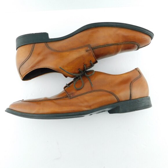 COLE HAAN Nike Air Cognac Brown Leather Lace-up Oxfords Shoes 10.5 main image 5